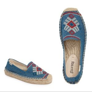 Soludos Women's Yucatan Platform Smoking Slipper